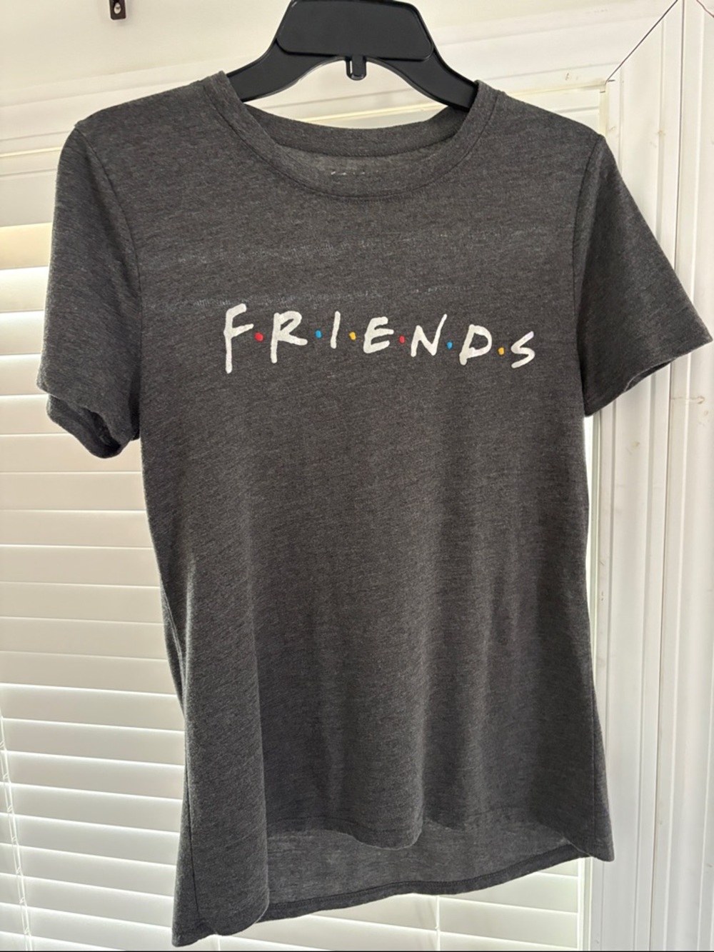'FRIENDS' Logo Graphic Tee - Dark Gray